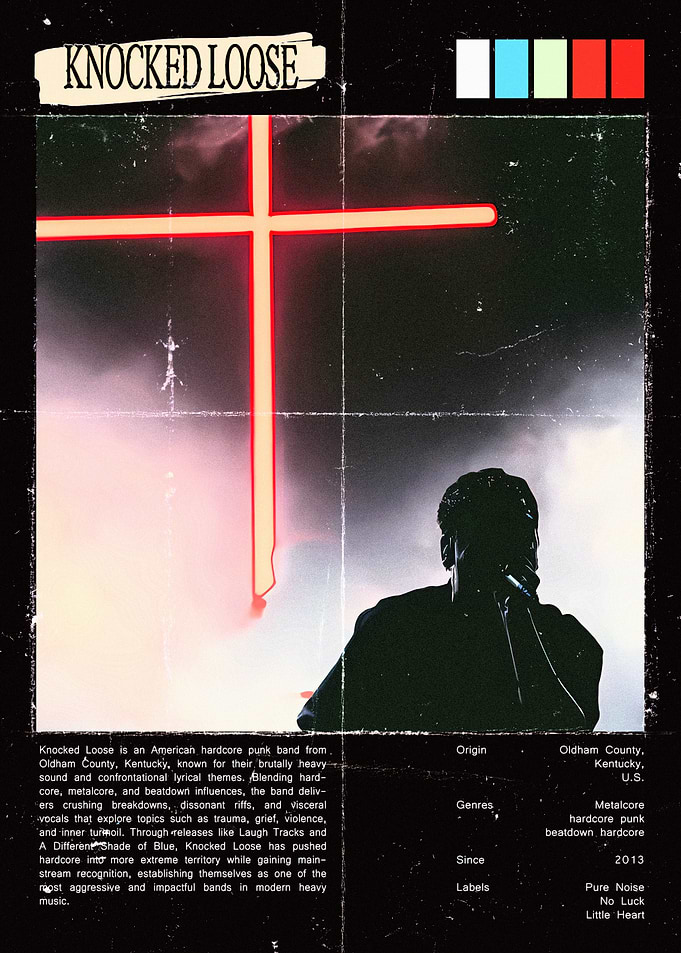 Knocked Loose Band Poster