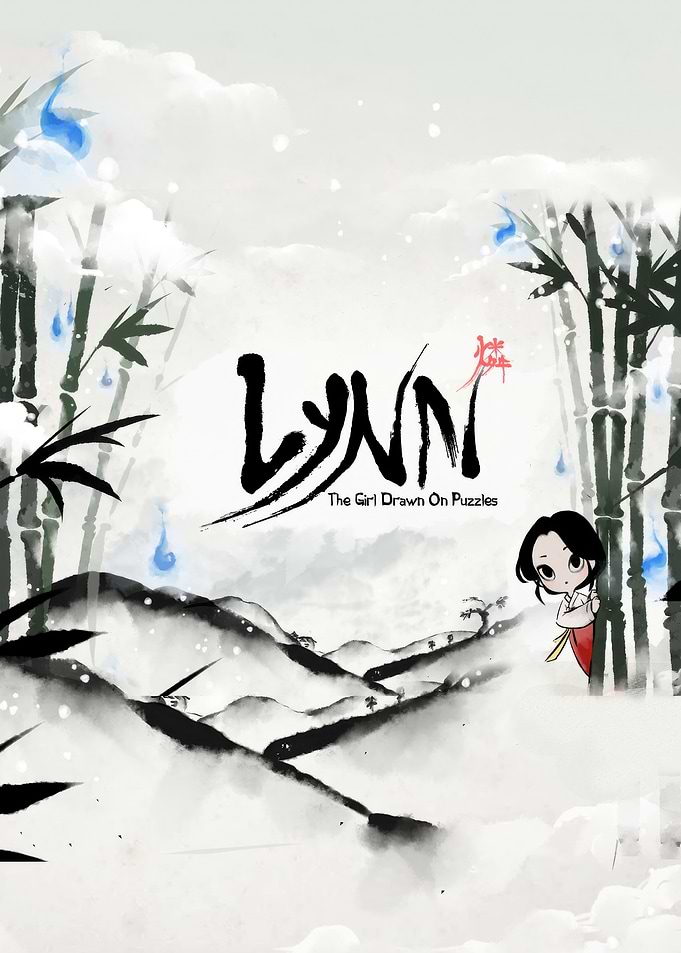 Lynn The Girl Drawn On Puzzles Game Art