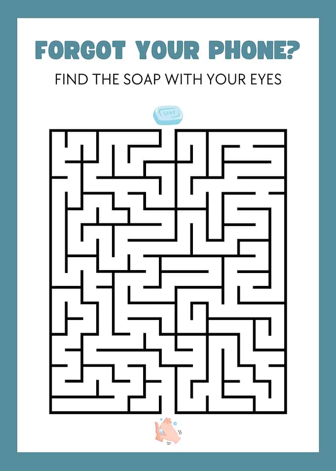 Forgot Your Phone Funny Bathroom Toilete Humor