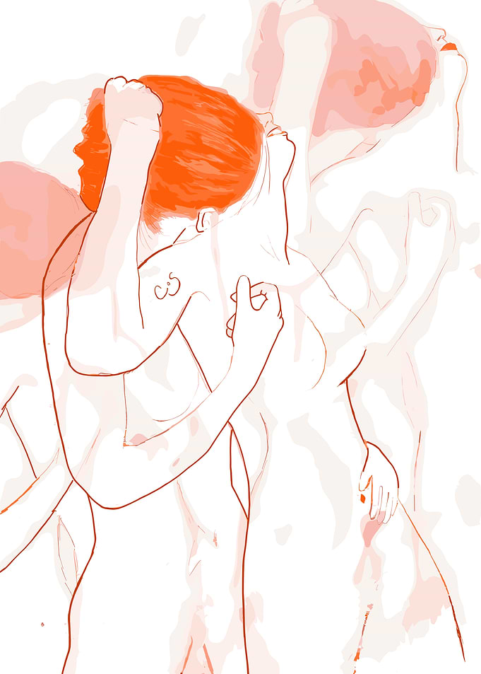 Abstract Embrace