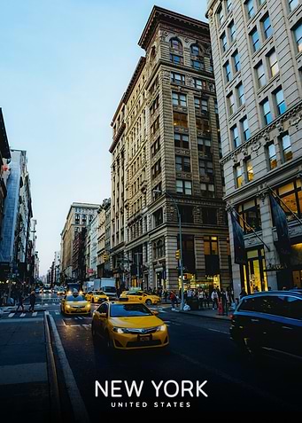 New York City Street Scene