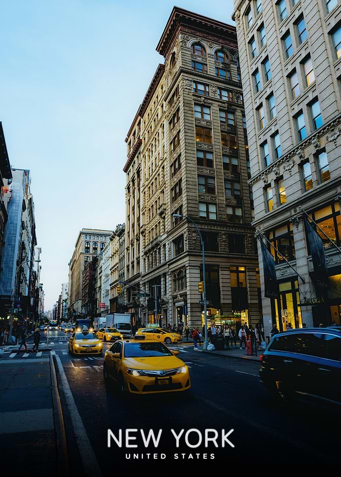 New York City Street Scene
