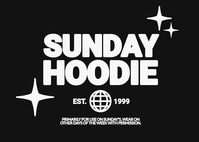 Sunday Hoodie Graphic