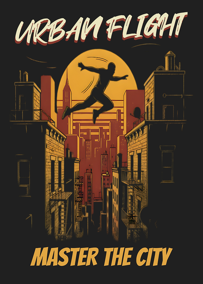 Urban Flight Master the City Poster