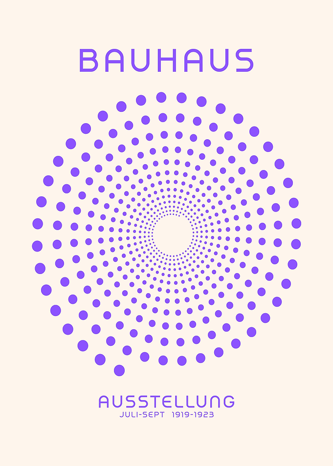 Bauhaus Exhibition Poster