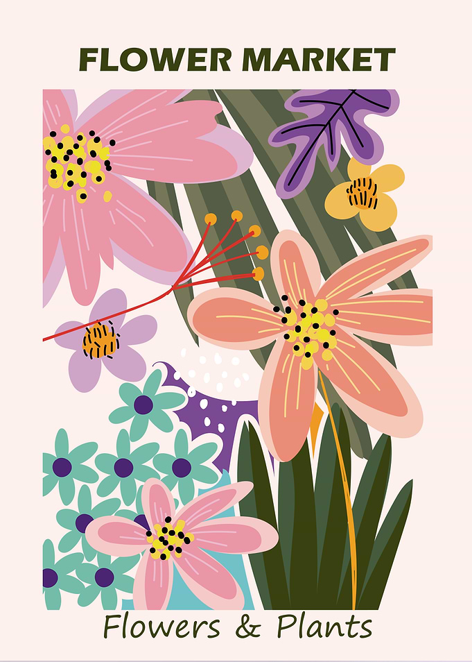 Flower Market Floral Art