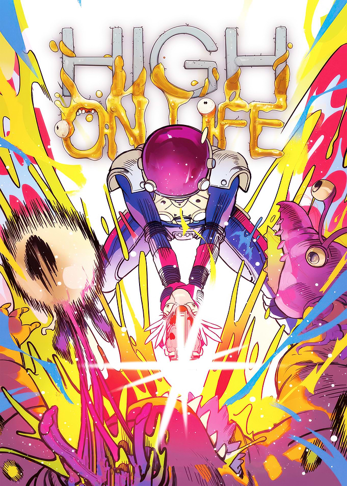 High On Life Game Cover Art