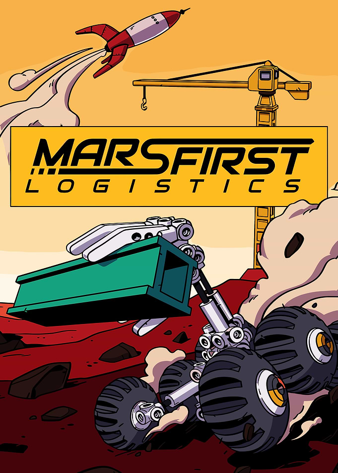 Mars First Logistics Rocket and Rover