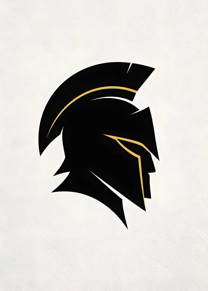 Spartan Helmet Silhouette