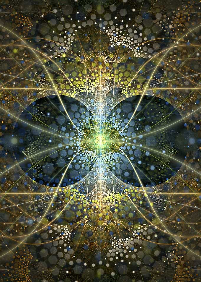 Abstract Fractal Butterfly