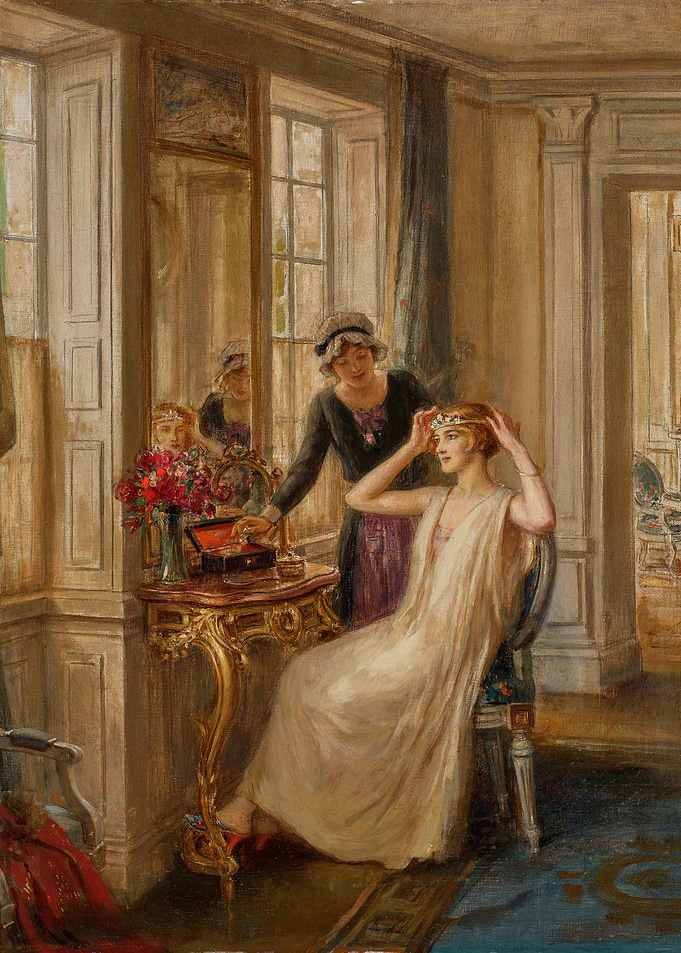 Women Dressing Up