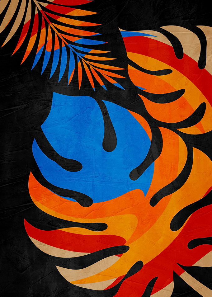 Abstract Tropical Leaves