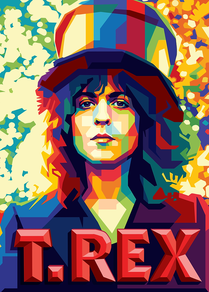 Marc Bolan T. Rex Pop Art