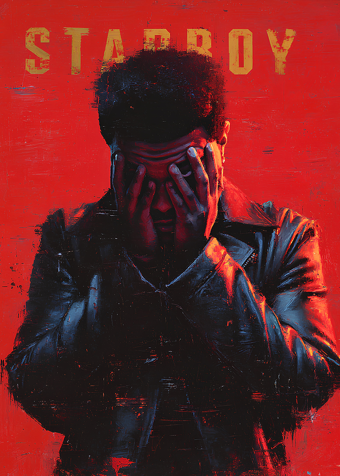 The Weeknd Starboy Album Art