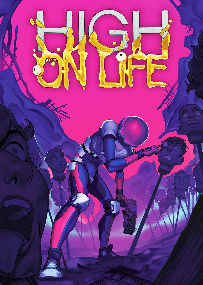 High On Life Game Poster