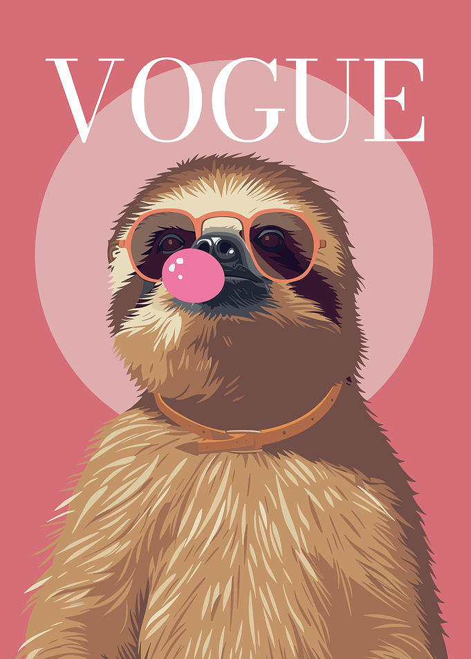 Sloth Vogue Cover
