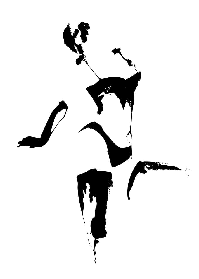 Abstract Ink Figure