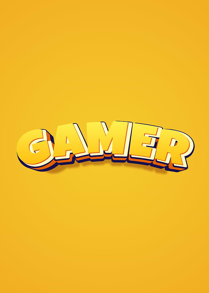 Gamer Text Art