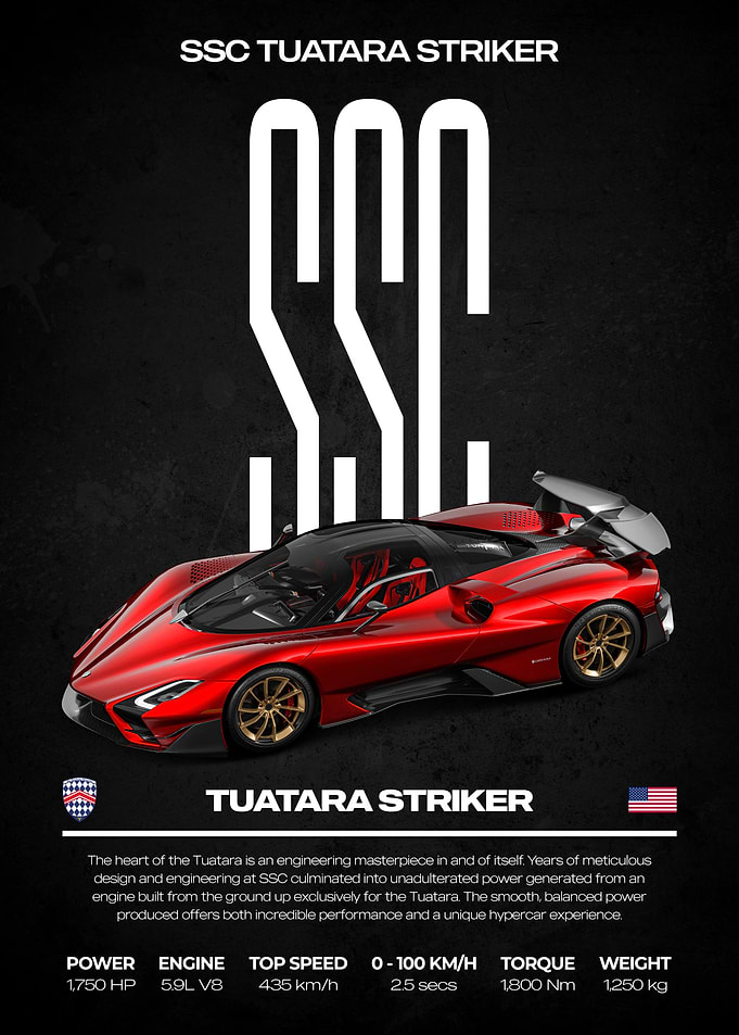SSC Tuatara Striker Hypercar