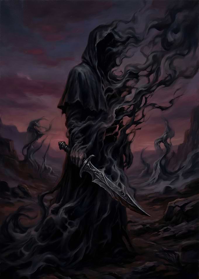 Dark Figure with Dagger