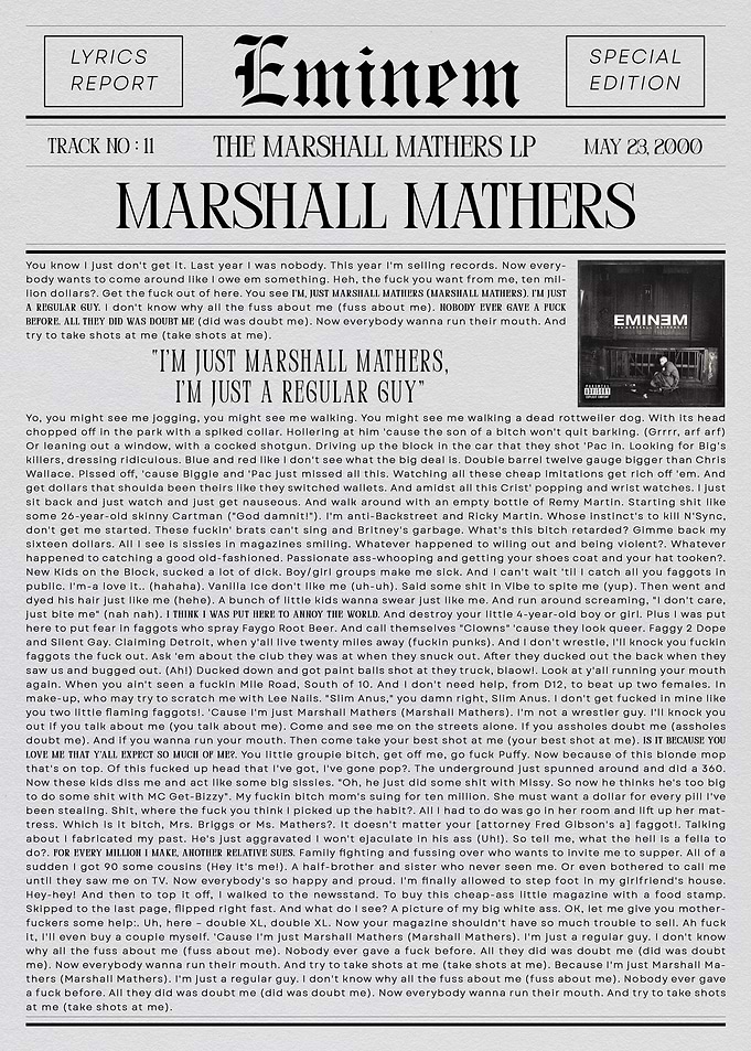 Eminem Marshall Mathers