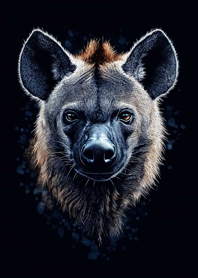 Hyena Portrait