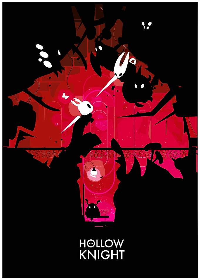 Hollow Knight Game Poster
