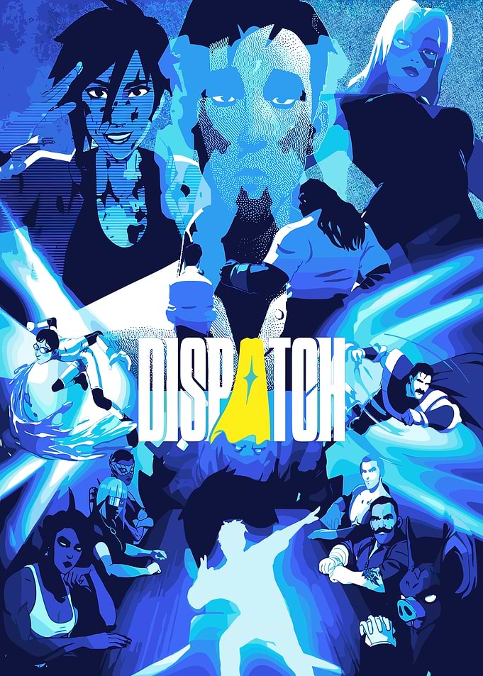 Dispatch Comic Art Poster