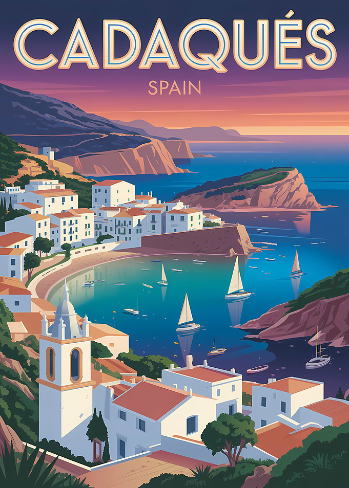 Cadaqués, Spain Seaside Village
