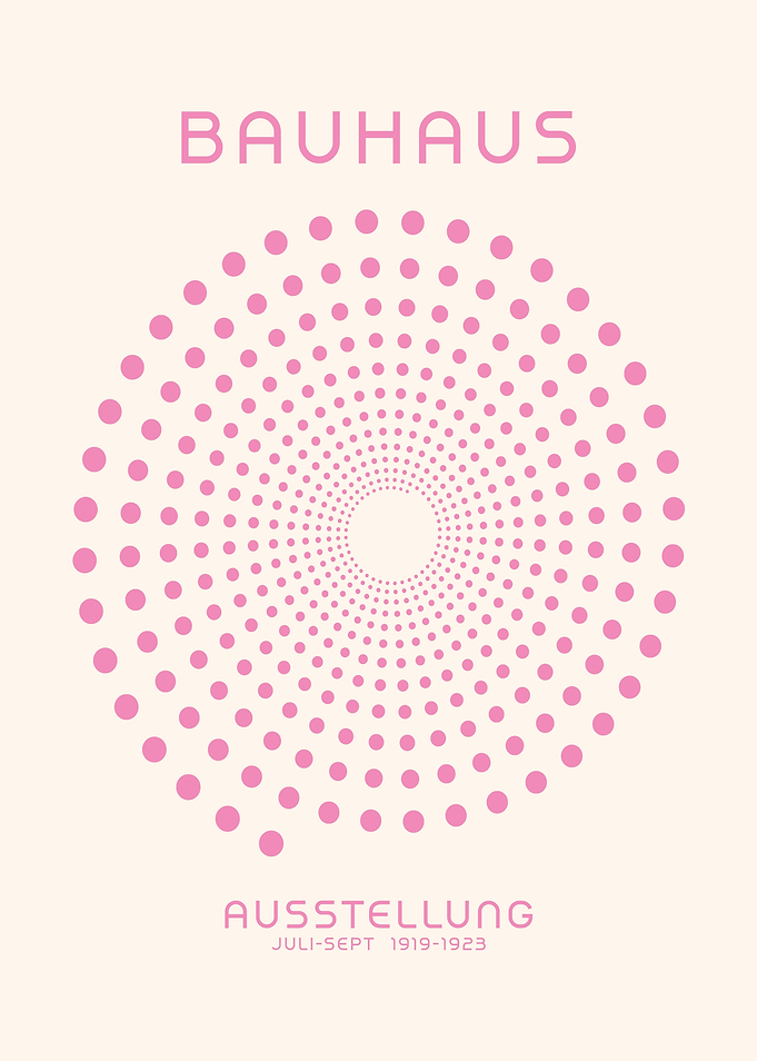 Bauhaus Exhibition Poster