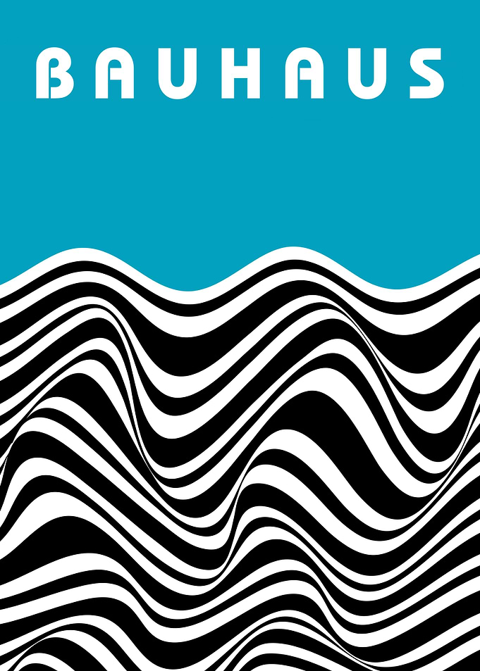 Bauhaus Wave Pattern