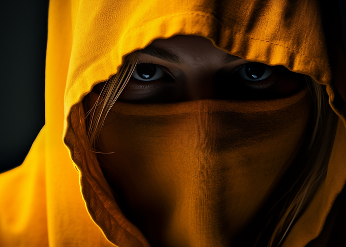 Mysterious Person in Yellow