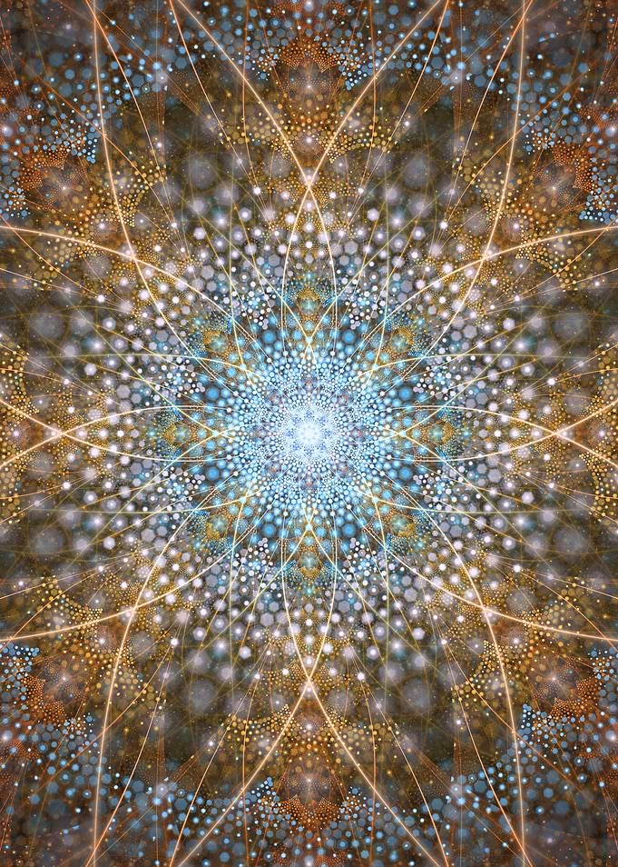 Fractal Starburst Pattern
