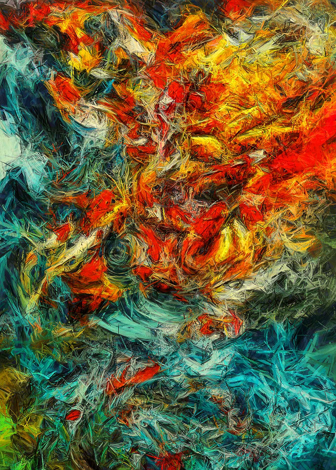 Koioi Fish Painting