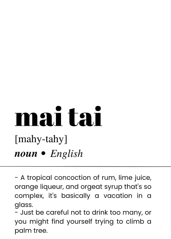 Mai Tai Cocktail Definition