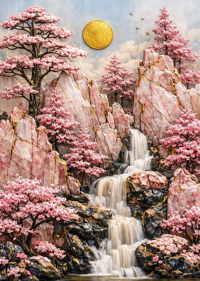 Kintsugi Blossom Cascade