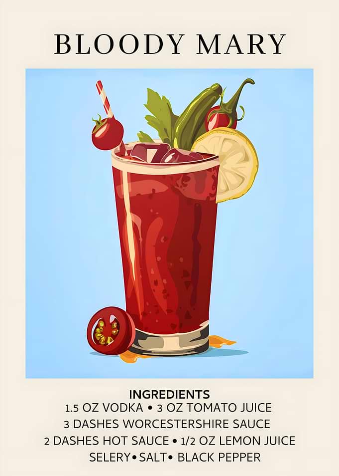 Bloody Mary Cocktail Recipe