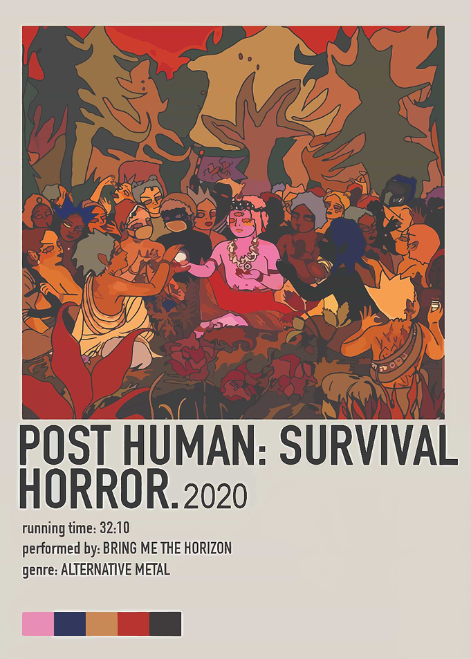 Post Human: Survival Horror Album Art