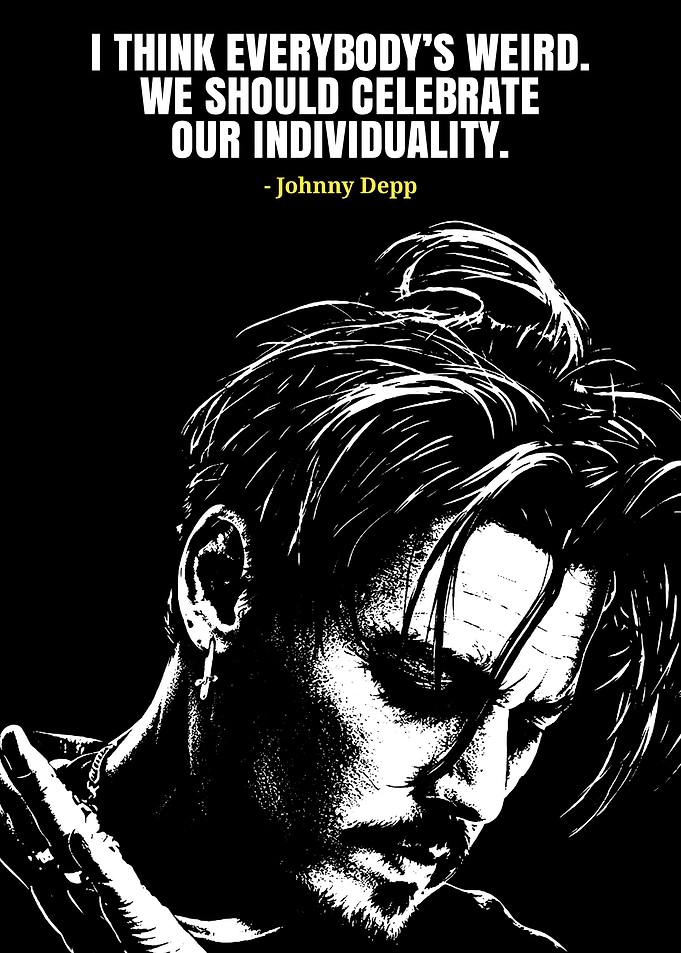 Johnny Depp Quote on Individuality