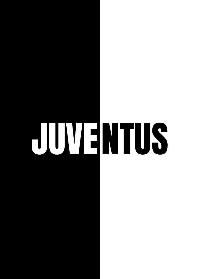 Juventus Logo Black and White