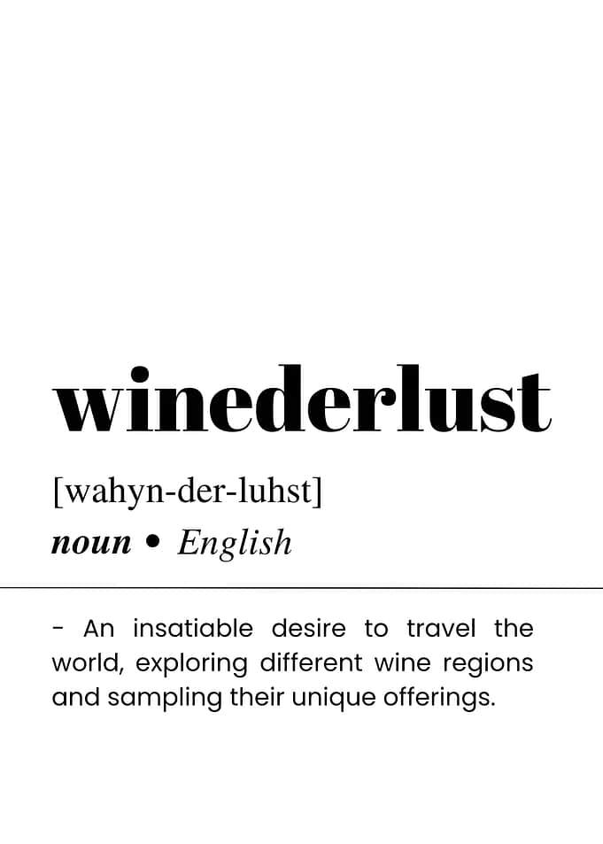 Winederlust Definition