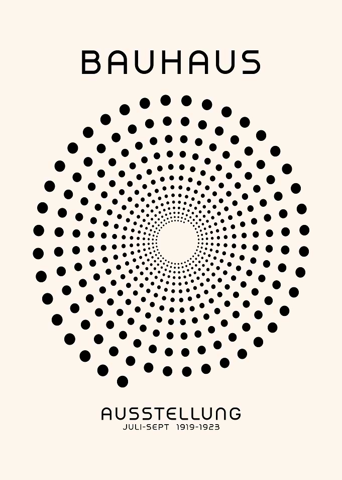 Bauhaus Exhibition Poster