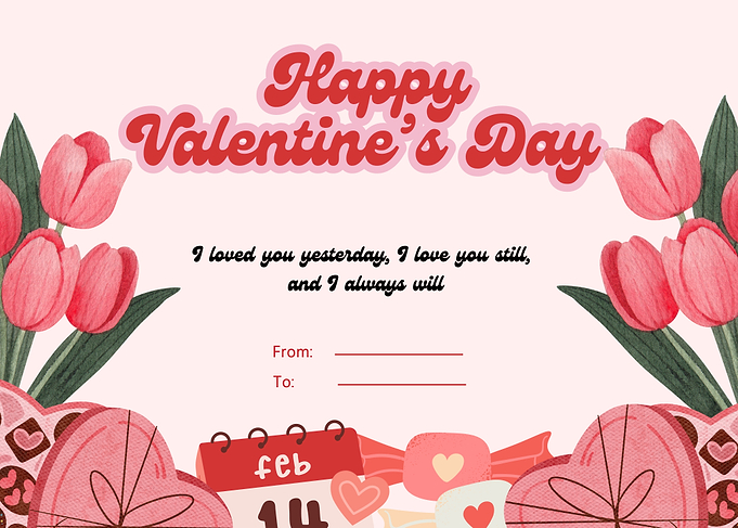 Happy Valentine's Day Card