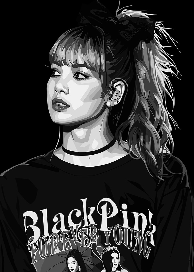 Blackpink Lisa Portrait