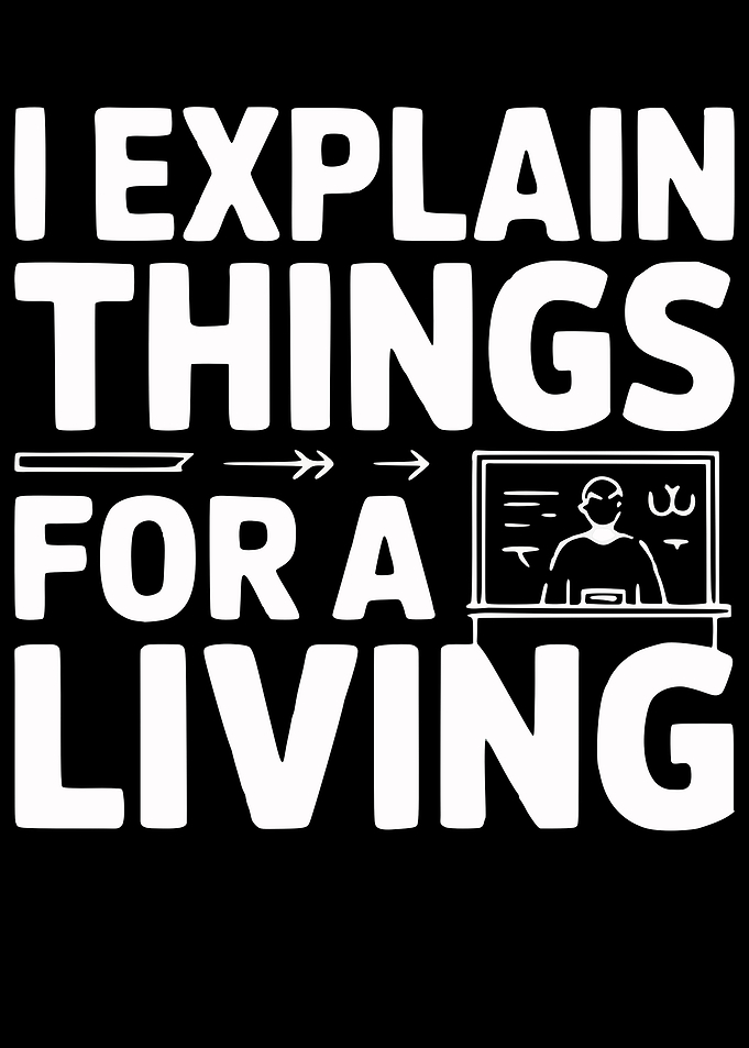 I Explain Things For A Living