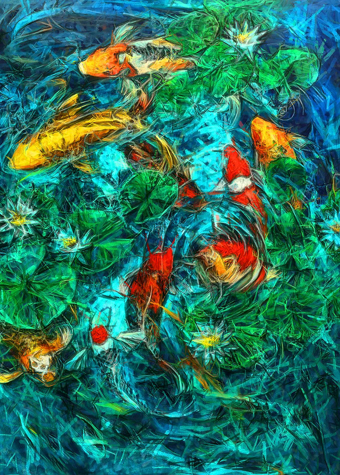 Koi Fish Painting