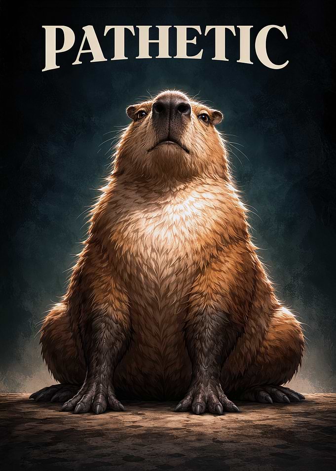 Pathetic Capybara
