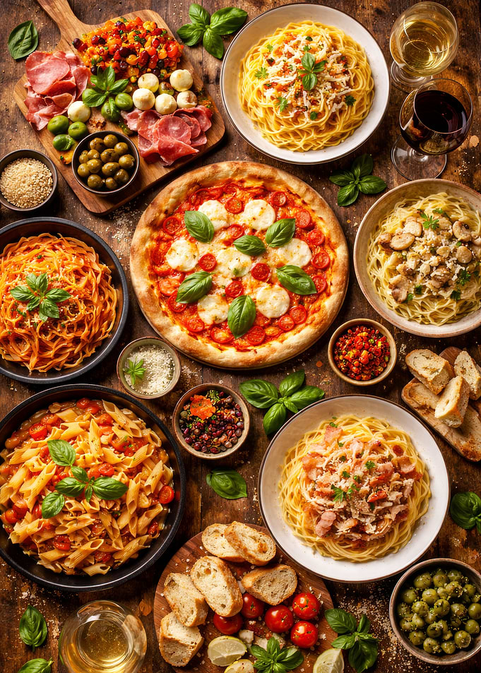Italian Feast Spread