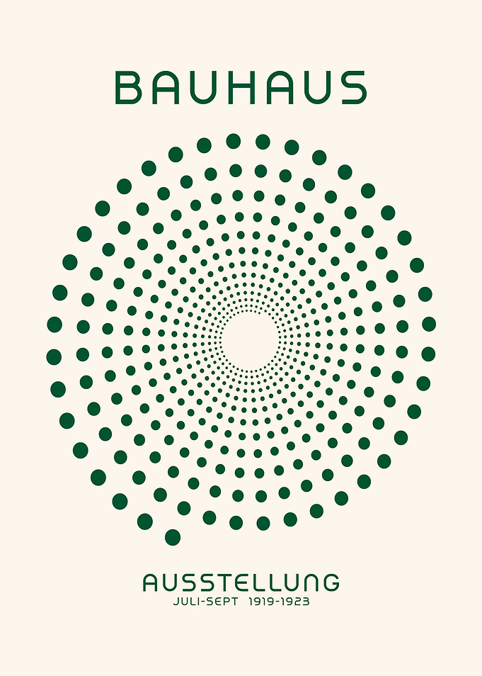 Bauhaus Exhibition Poster