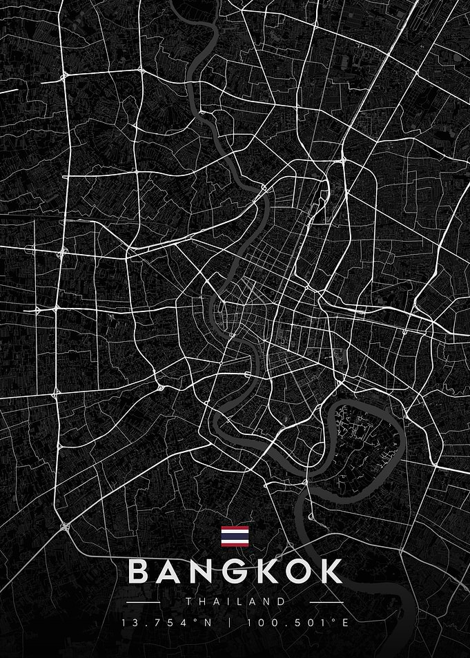 Bangkok City Map